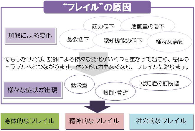 フレイルの原因