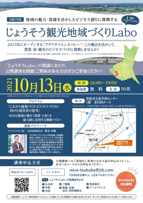 じょうそう観光地域づくりLabo(おもて)