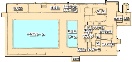 きぬ温水プール(図)