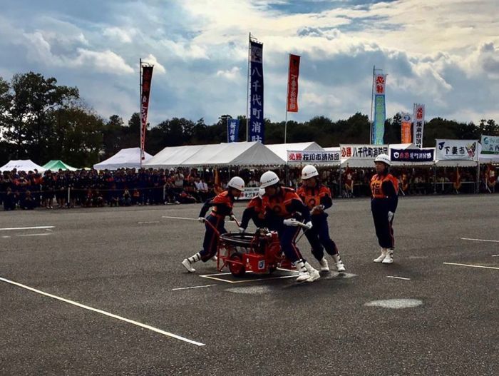 第70回 茨城県消防ポンプ操法競技大会県西地区大会