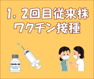 １・２回目接種