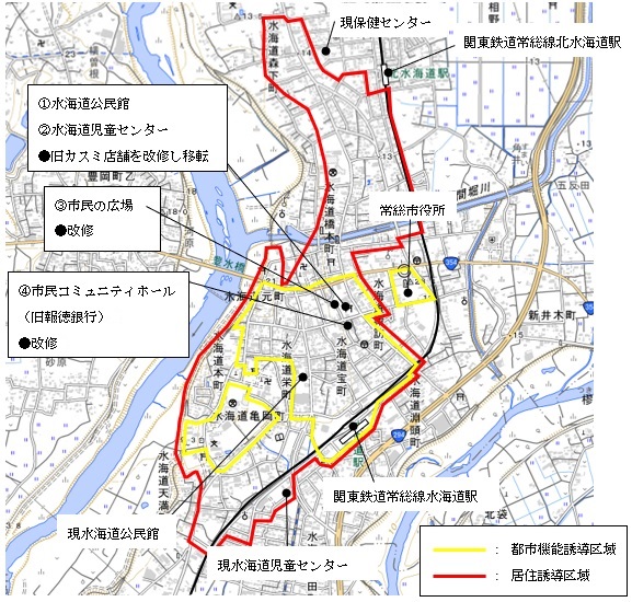 付近見取図及び施設位置図
