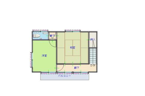 室井邸平面図2F