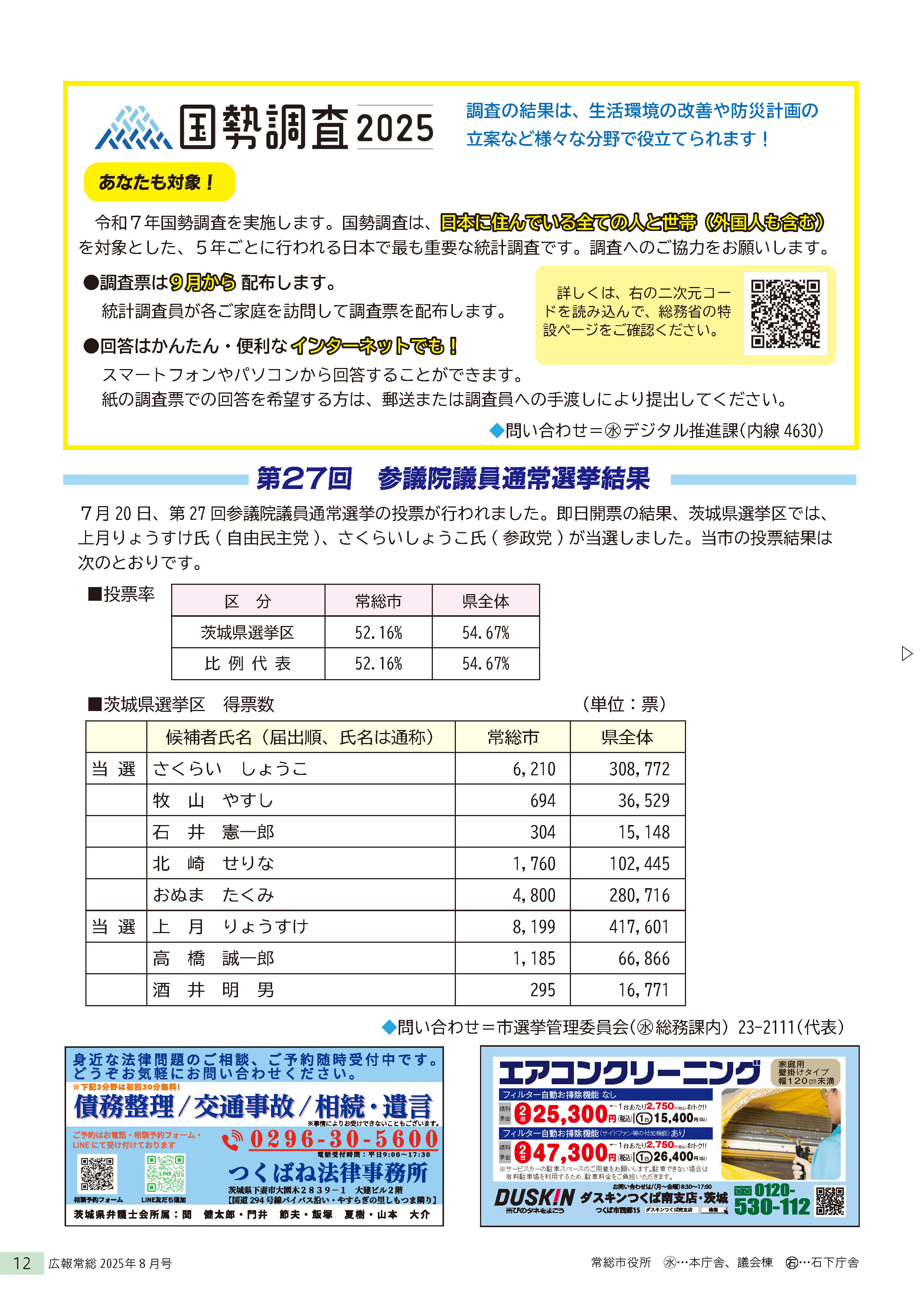 広報常総2025年8月号12ページ
