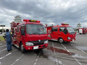 ポンプ車一斉点検