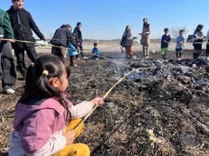 大生地域コミュニティ協議会準備委員会（どんど焼き）