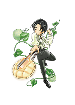 常総市オリジナルヒーロー アラン・メロンブレッド