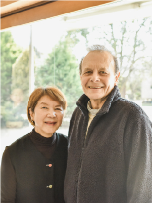 フェルケル寿々栄さん・エリッヒさん